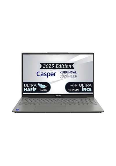 Casper Nirvana X700.7430-8E00T-G-F R7-5800X 8 GB 500 GB SSD 15.6" W11H Dizüstü Bilgisayar
