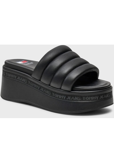 Tommy Jeans Kadın Sandalet En0en02455 Bds Siyah