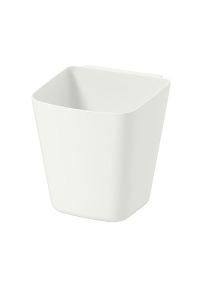 Çok Amaçlı Düzenleyici Kutu Ikea 12x11 Cm Toparlayıcı Kutu Beyaz