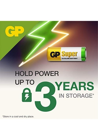 Batteries Gp476a Süper Alkalin 476a/px28a/a544/4lr44 Boy Pil, 6 Volt, Tekli Kart