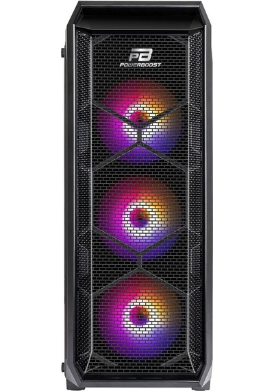 Power Boost VK-P15B 600W 80+ Plus Atx Usb 3.0. Mesh. Argb Fanlı Bilgisayar Kasası