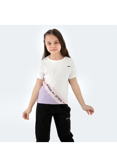 Slazenger PINA Çocuk  Beyaz Tişört