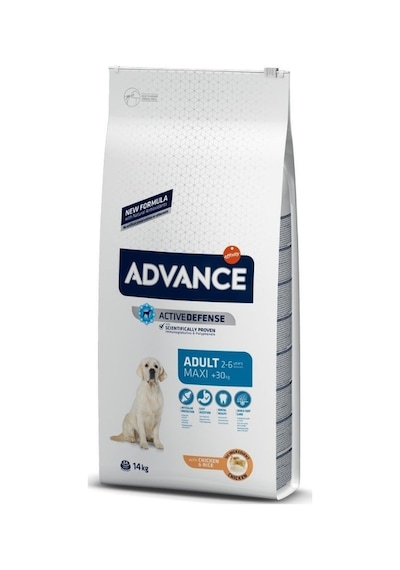 Advance Dog Maxi Adult Tavuklu ve Pirinçli Büyük Irk Yetişkin Köpek Maması 14 KG