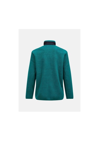 Peak Performance G78899060 M Fleece Snap T-neck Erkek Polar 001