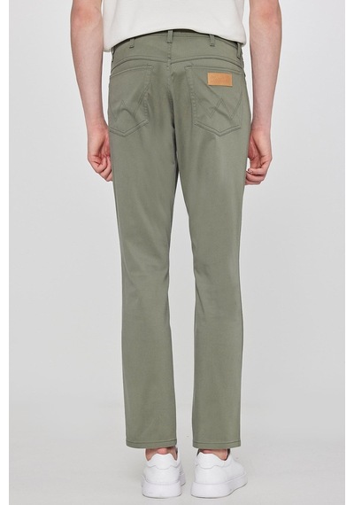 Wrangler Texas Slim Erkek Pantolon Yeşil