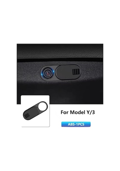 2 Adet Li Parts Tesla Model Y Juniper Ve Model Y/3 Ve Standart Model Uyumlu Kamera Kapatıcı, Ka