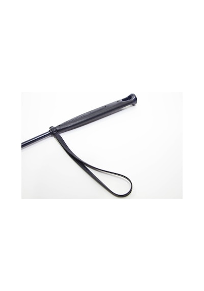 Binicilik Kamçısı - 58 cm - Siyah / Gri Fouganza Meridyen Siyah - Gri