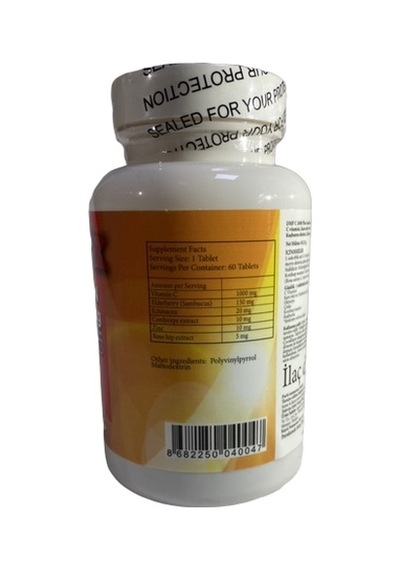 Dmp Vitamin C 1000 MG 60 Tb Çinko Kara Mürver Cordyceps Ekinezya