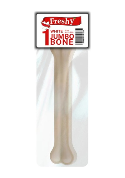 Freshy White Jumbo Dental Chew Bone Köpek Sütlü Çiğneme Ödül Kemiği 30 Cm 360 Gr