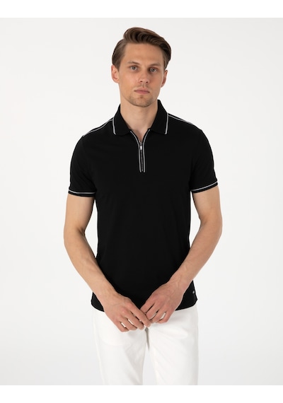 Pierre Cardin Erkek Siyah Tişört 50302615-vr046 SIYAH
