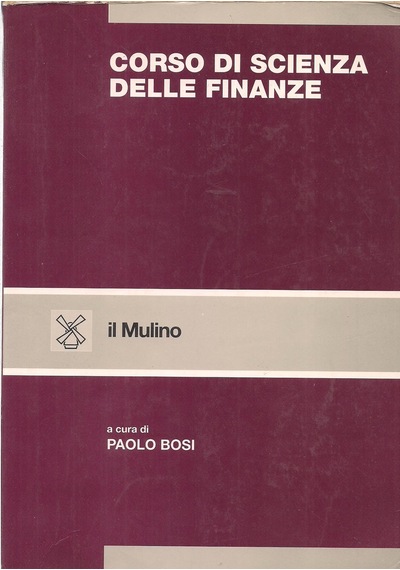 Corso Di Scienza Delle Finanze (Strumenti)