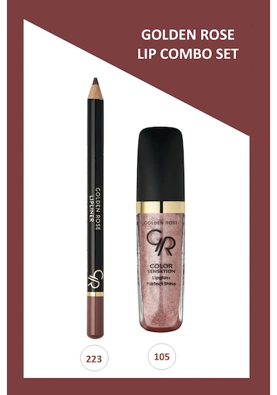 Color Sensation Dudak Parlatıcı No:105 & Dudak Kalemi No:223