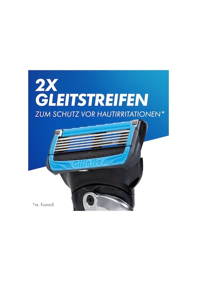 Gillette Fusion Proshield Chill 4lü Yedek Tıraş Bıçağı, Soğutucu Şeritli,