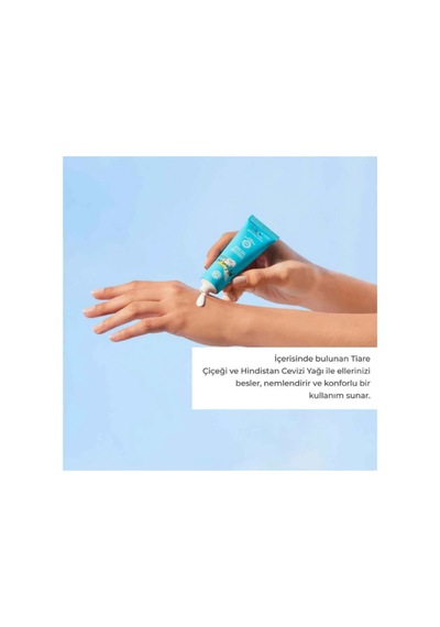 Monoi El Kremi Nemlendirici & Besleyici Tüm Ciltler, Monoi De Tahiti, Vegan 75 Ml