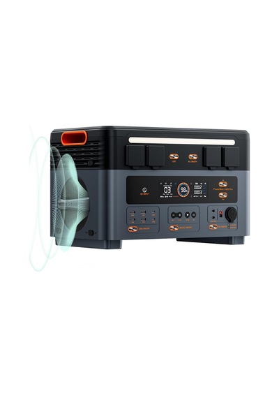 Tr Powerstation Powermax 2400 Pro Taşınabilir Güneş Jeneratörü, 2400 W 4800 W Uç , Lifepo4 2016 Wh Pil, Tamamen