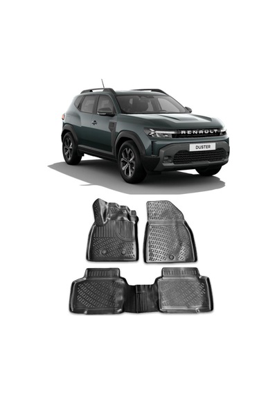 Renault Duster 3d Havuzlu Paspas Eco G & E-tech Full Hybrid 4x2 2024-sonrası