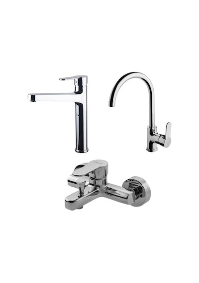 Banyo, Evye Ve Çanak Batarya Seti İle Pratik Altın