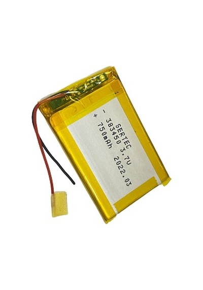 Sertec 383450 3.7v 750 Mah Li-polymer Pil Devreli/1.5a