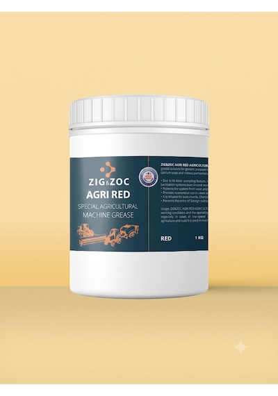 Zıg&zoc Agrıred Kalsiyum Tarım Makinesi Gresi - 1 Kg