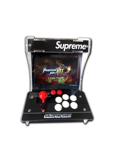 Supreme Çift Arcade Kol 10inç Çift Ekran 3000+ Oyunlu Retro Ar...