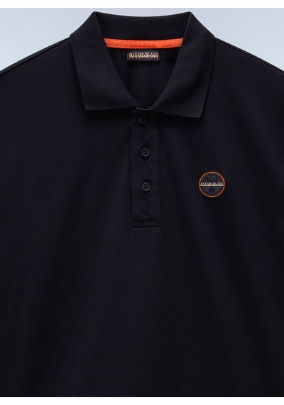Napapijri Napapıjrı Siyah E-badge Sum Erkek T-shirt Np0a4ıda0411