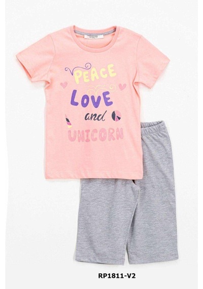 Kız Çocuk Pijama Takım Sobre