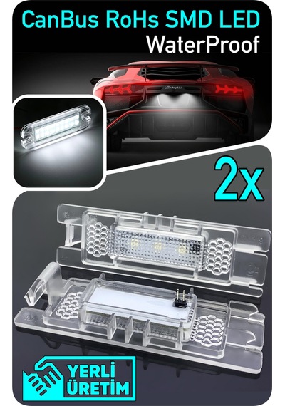 Fıat 500l Canbus Led Plaka Aydınlatma Ledi Lambası