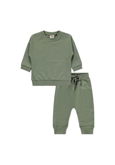 Civil Baby Basic 6-18 Ay Takım - Haki