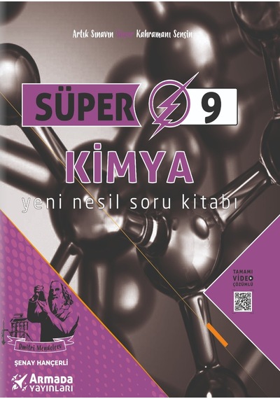 9. Sınıf Kimya Süper Yeni Nesil Soru Kitabı -  Armada Yayınları