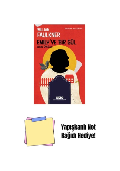Emily Ye Bir Gül + Yapışkanlı Not Kağıdı