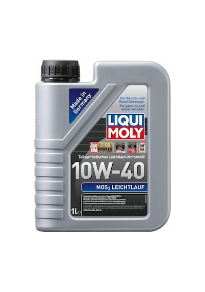 Liqui Moly Mos2 Leichtlauf 10W-40 Motor Yağı 2 x 1 L