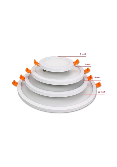 Tr Cata Ct-5648b 20w Ayarlanabilir Slim Panel - Beyaz 2'li Genel