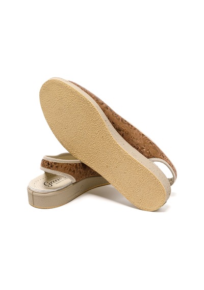 Sandalet Kadın 983 Green Life Stretch Women's Footwear Brown Brown Kahverengi