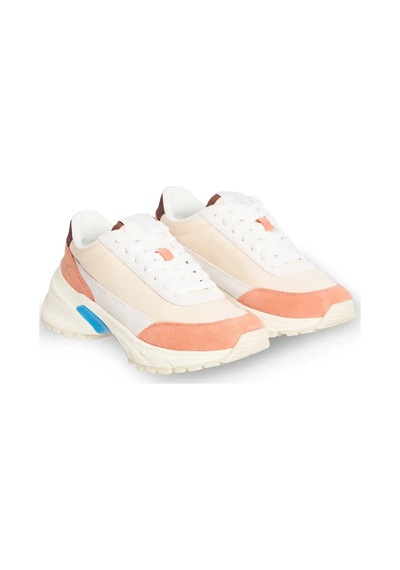 Calvin Klein Hıke Runner Mg Nylon, 0jh Bej Kadın Sneaker