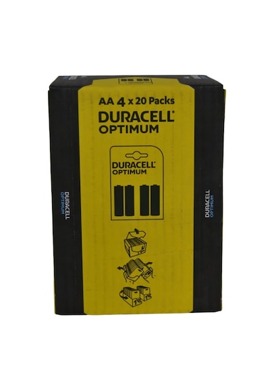 Duracell Pil Optimum Kalem 4'lü Aa 12'li Paket