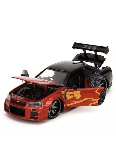 1:24 Jada 2022 Nissan Skyline Gt-r R34 - Godzilla