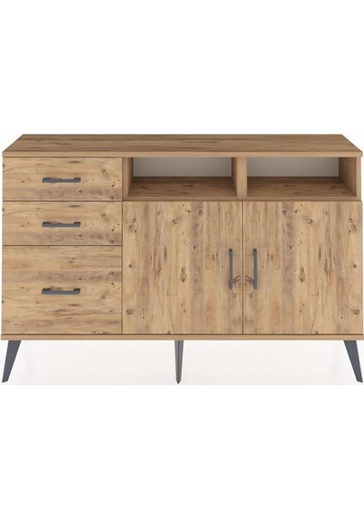 Arges Konsol 4 Raflı 3 Çekmeceli 2 Kapaklı 132x30x83 Çam-çam/çam Çam/çam Arges Konsol 4 Raflı 3 Çekmeceli 2 Kapaklı 132x30x83 Çam-çam/çam Çam/çam