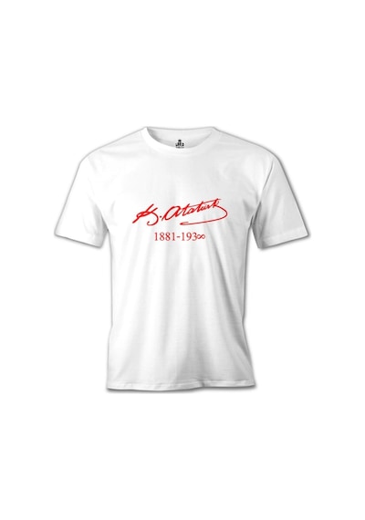 Atatürk - Sonsuz Beyaz Erkek Tshirt