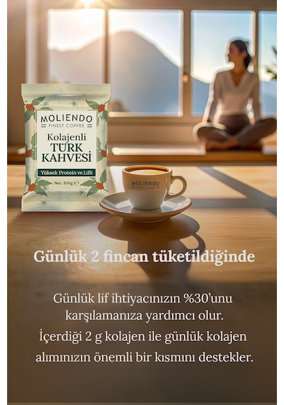 Moliendo Kolajenli Türk Kahvesi 100 G Türk Kahvesi
