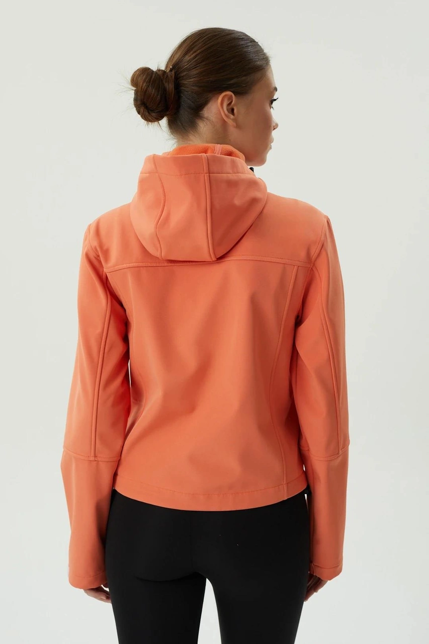 Exuma Kadın Softshell Mont-2421192 Turuncu
