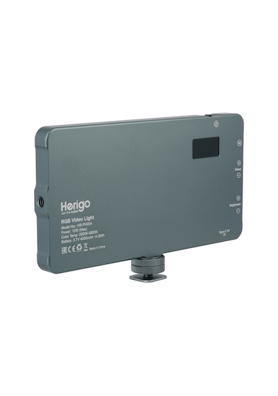 Herigo Hr-ph004 Rgb Led Video Işığı 2500-9900k Vlog Işığı