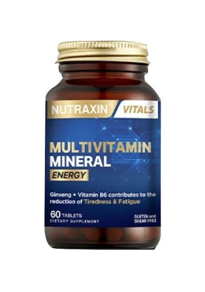 Nutraxin Multivitamin Mineral İçeren Takviye Edici Gıda 60 Tablet