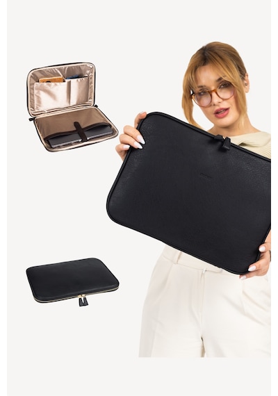 Mussen Arvo - Macbook Neo Air Ve Pro - Laptop Çantası & Kılıfı 13", 13.3", 13.6" Ve 14" İnç Siyah Siyah