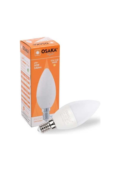 Led015 E14 6w Buji Günışığı Led Ampul