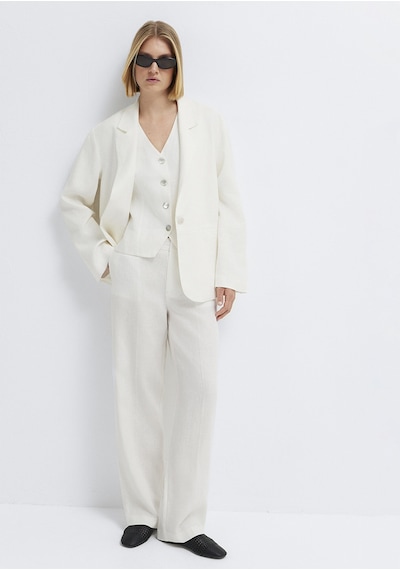 Mavi - Ekru Keten Blazer 1110850-70057