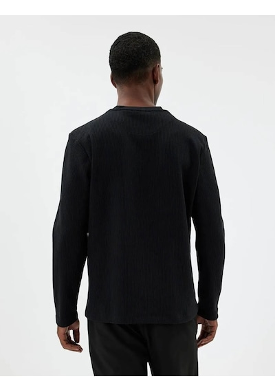 Koton Erkek Sweatshirt Siyah 5wam70065mk 25ky59001710 Y5901 Siyah Koton Erkek Sweatshirt Siyah 5wam70065mk 25ky59001710 Y5901 Siyah
