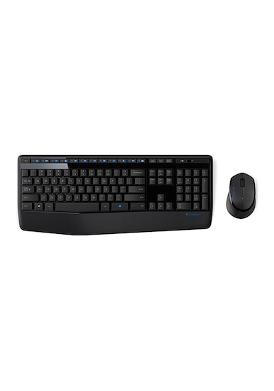 Logitech MK345 Q Kablosuz Usb Siyah Multimedya Klavye Mouse Set 920-006514