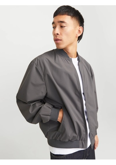 Jack & Jones Jack&jones Jjecharge Erkek Bomber Ceket 12268608 Gri