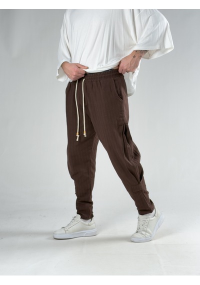 Cocopelli Kahverengi Erkek Hazar Pantolon Coc3164