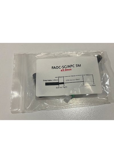 Oft Gpon Faoc Sc Apc Sm 3.0Mm Fast Connector Hızlı Konnektör